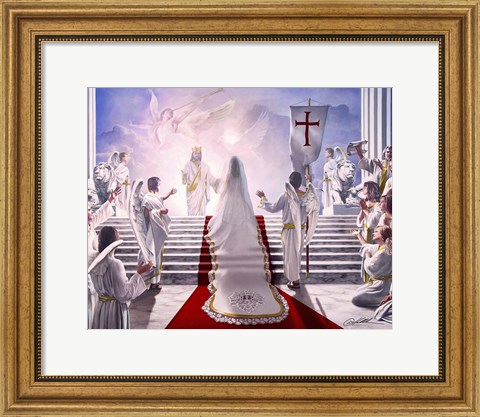 Framed Bride Of Christ Print
