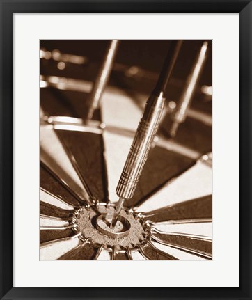 Framed Darts Print