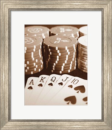 Framed Poker Print