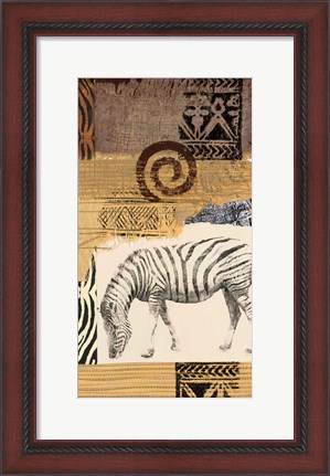 Framed Safari I Print