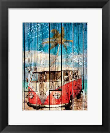 Framed La Playa Print