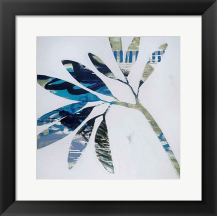 Framed Tropical Landscape III Print