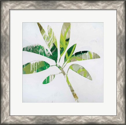 Framed Tropical Landscape IV Print