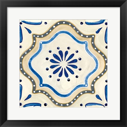 Framed Timeless Tiles III Print