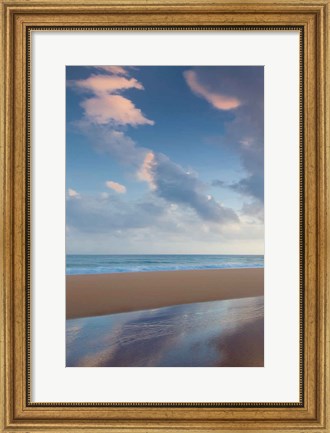Framed Secret Beach Sunrise I Print
