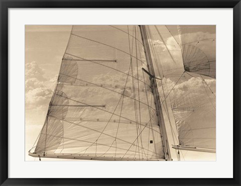 Framed Nautical Dream I Print