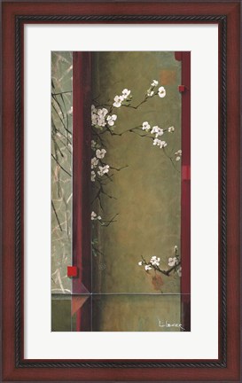 Framed Blossom Tapestry I Print