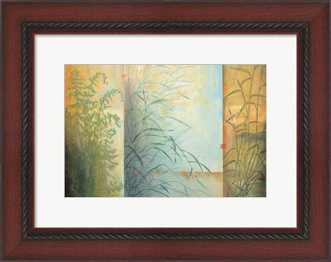 Framed Ferns &amp; Grasses Print