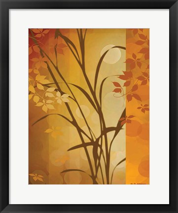 Framed Autumn Sunset I Print