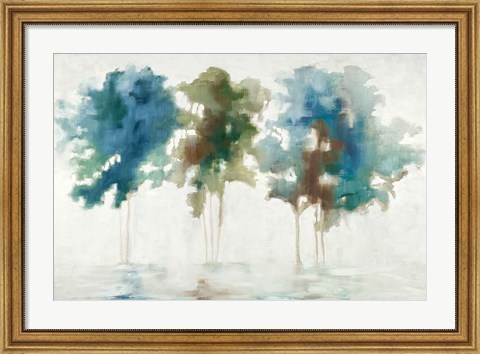 Framed Tree Trio Print