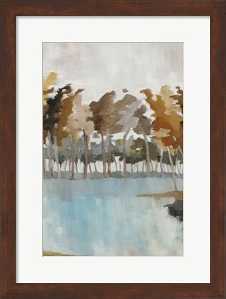 Framed Wetlands II Print