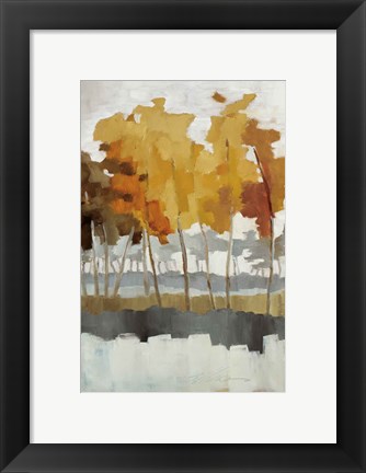 Framed Wetlands III Print
