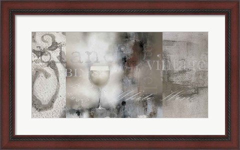 Framed Cellar Wine I Print