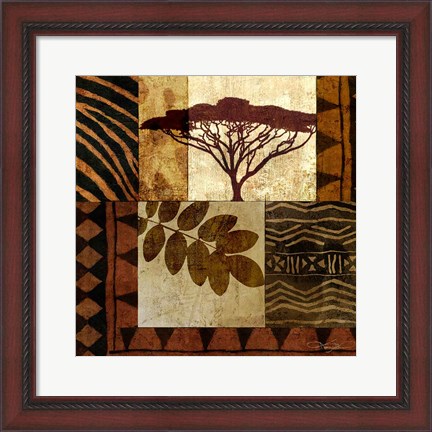 Framed Acacia Sunrise II Print