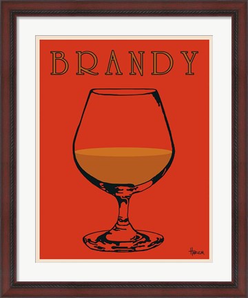 Framed Brandy Print
