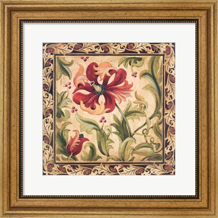 Framed Floral Daydream III Print