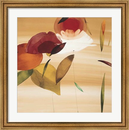 Framed Floral Inspiration II Print