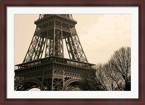 Framed La Belle Eiffel Print