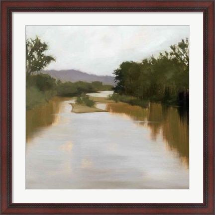 Framed River Journey Print