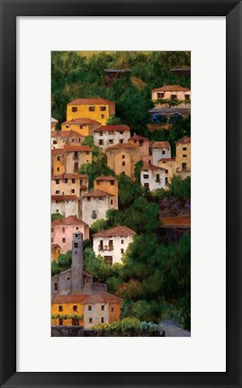 Framed Lago Di Como II Print