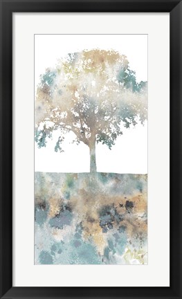 Framed Water Tree I Print