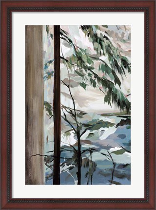 Framed Whispering of the Branches II Print