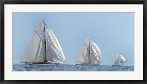 Framed Three Sails Print