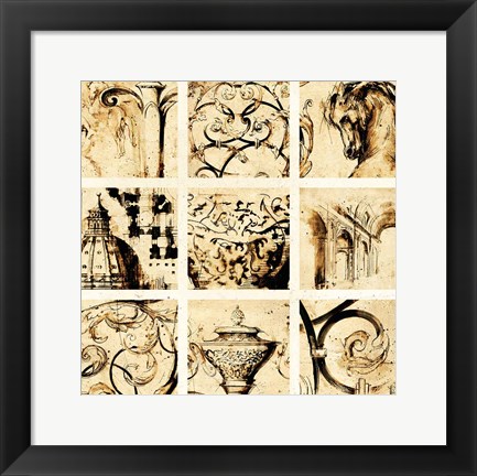 Framed Classical Style Print