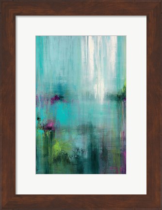 Framed Lily Reflections Print