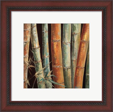 Framed Caribbean Bamboo I Print