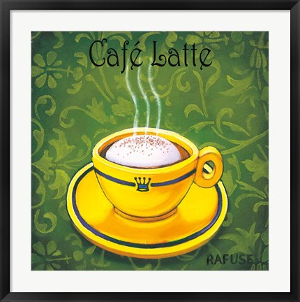 Framed Cafe Latte Print
