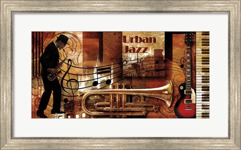 Framed Urban Jazz Print