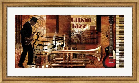 Framed Urban Jazz Print