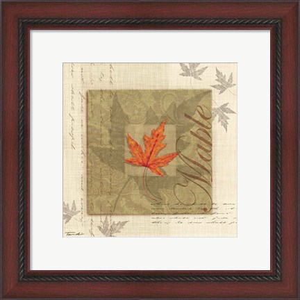 Framed Maple Print