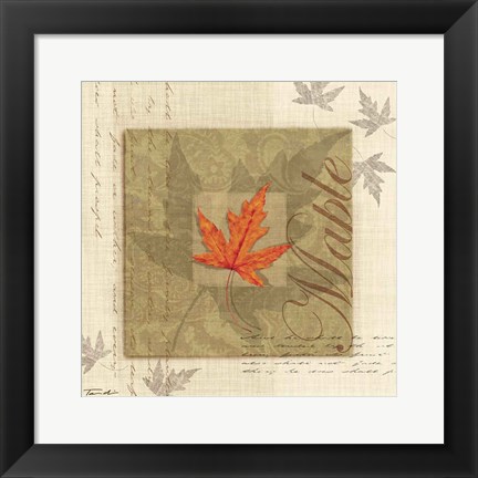 Framed Maple Print