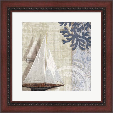 Framed Sailing Adventure I Print