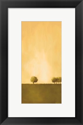 Framed Cluster of Trees II Print