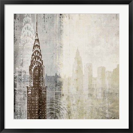 Framed Edifice I Print