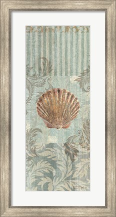 Framed Seaside Heirloom I Print