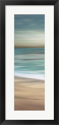 Framed Ocean Calm I Print