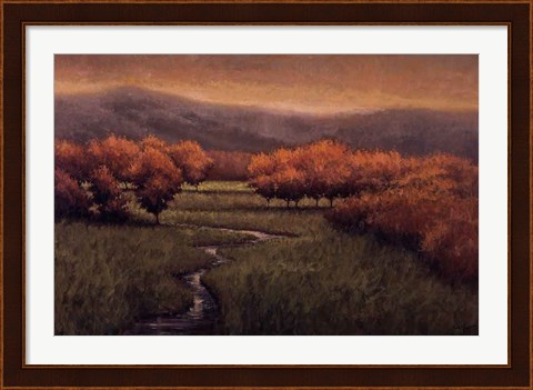 Framed Morning Fescue Print