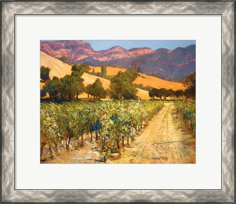 Framed Wine Country Print