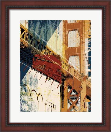 Framed Into Manhattan I Print