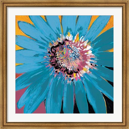 Framed Sunshine Flower II Print