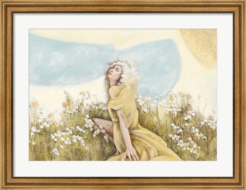 Framed Fairy of the Pale Skies Print