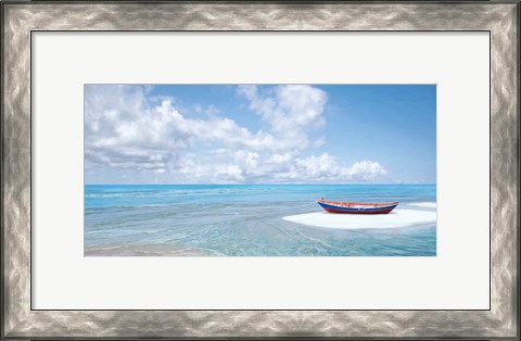Framed Barca Sulla Riva Print