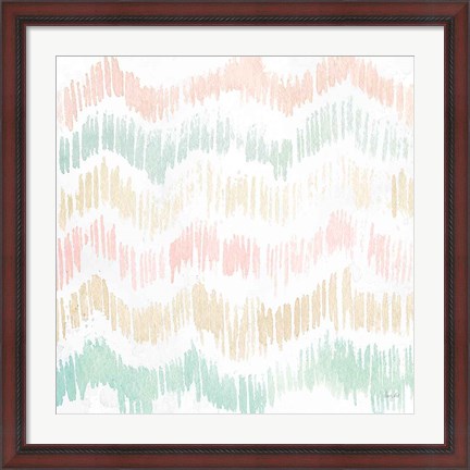 Framed Colors of the Wind III Pastel Print
