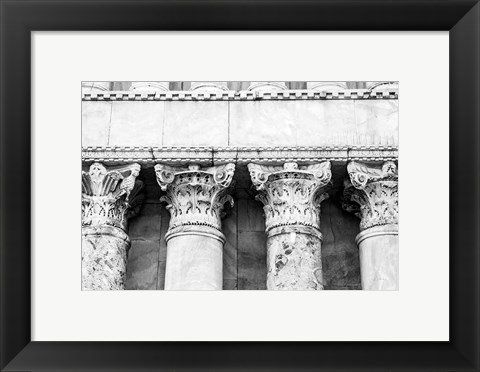 Framed Pillars Print