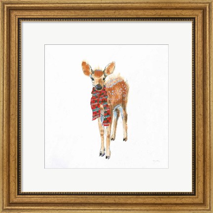 Framed Into the Woods in Style III Print