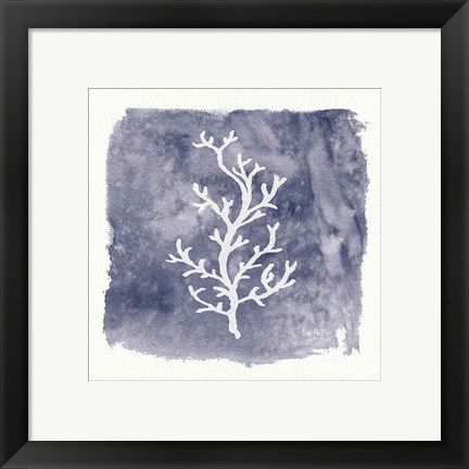 Framed Water Coral Cove IV Print